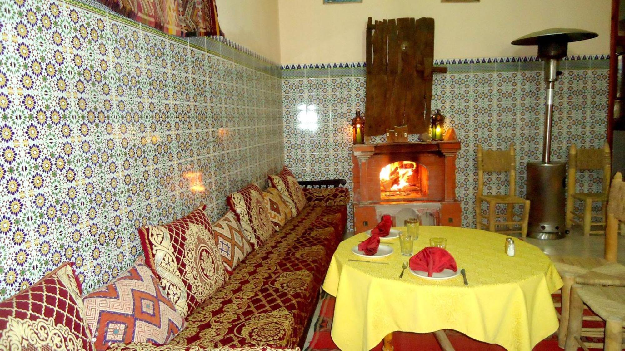 Kasbah Restaurant Amazir Bed and Breakfast Tinghir Exteriör bild